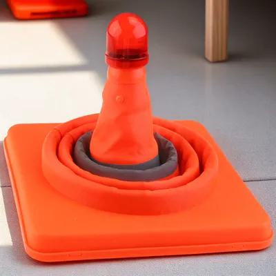 Road Traffic Cone - Cono de Advertencia de Tráfico Plegable
