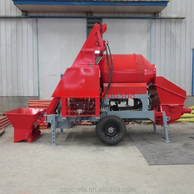 Concrete Mixer Machine - Mezcladora de Concreto Móvil Personalizada con