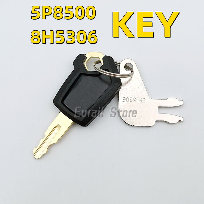 Heavy Equipment Logos - Llave de encendido y interruptor de