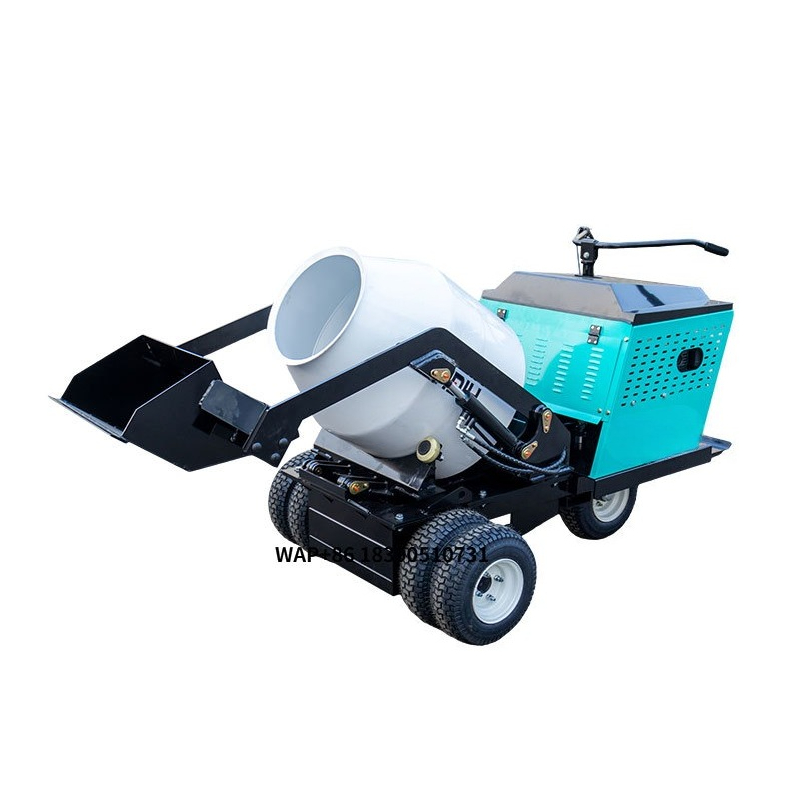 Concrete Mixer Machine - Mezcladora de Concreto Mini Portátil Automática