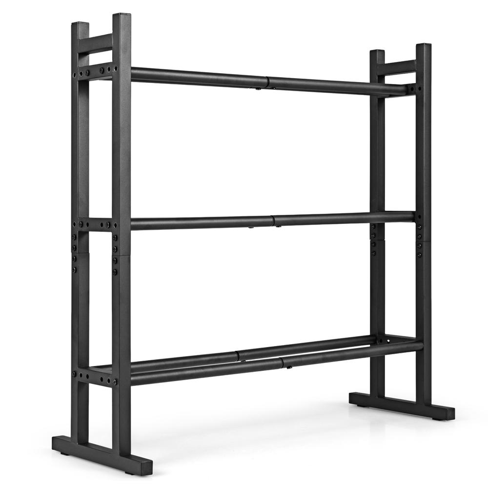 Heavy Equipment In - Estante para mancuernas de 3 niveles