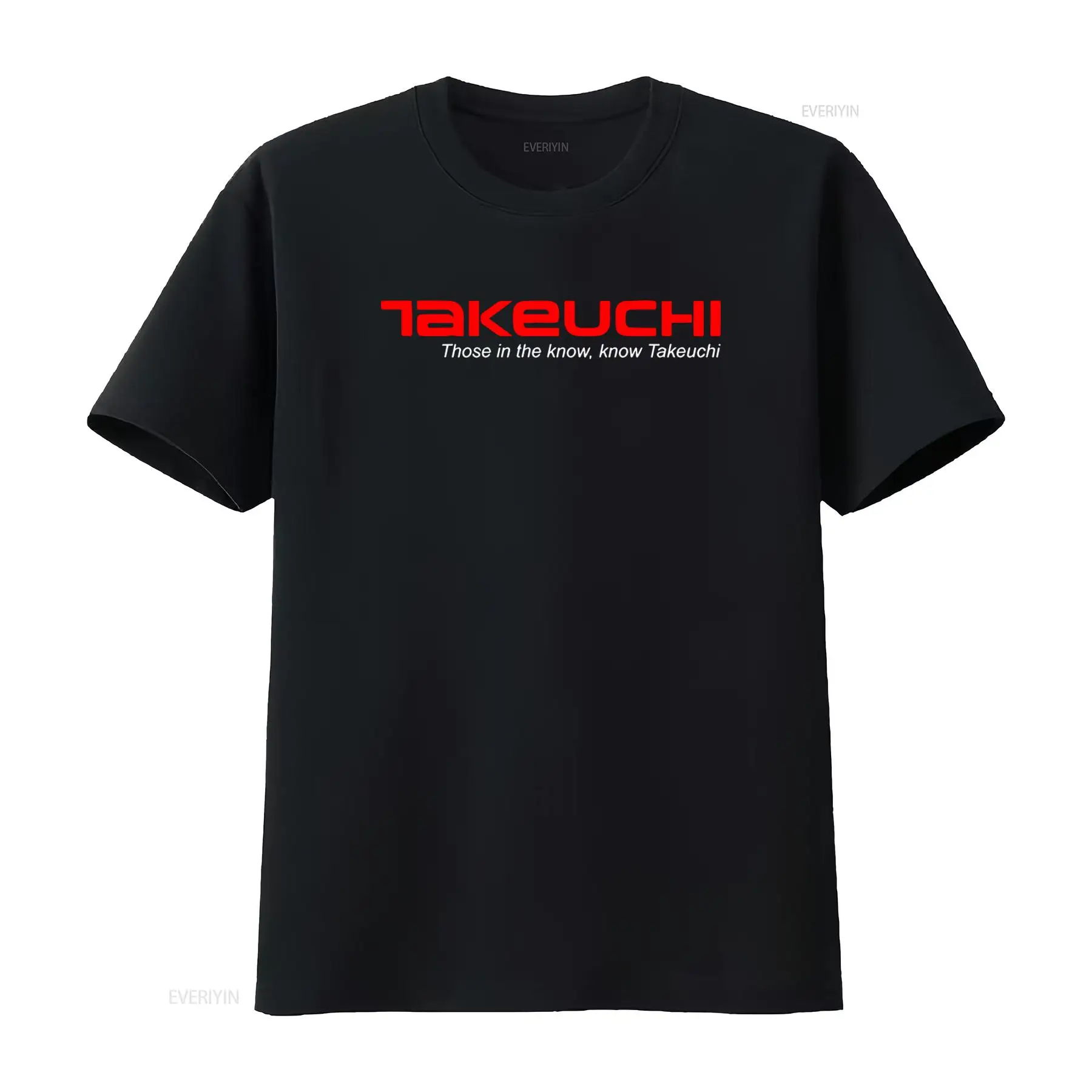 Heavy Equipment Logos - Camiseta con logotipo de excavadoras Takeuchi,