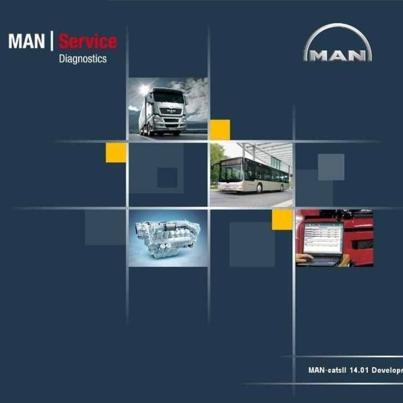 Heavy Equipment Software - MAN-Cats II camiones Herramientas de diagnóstico
