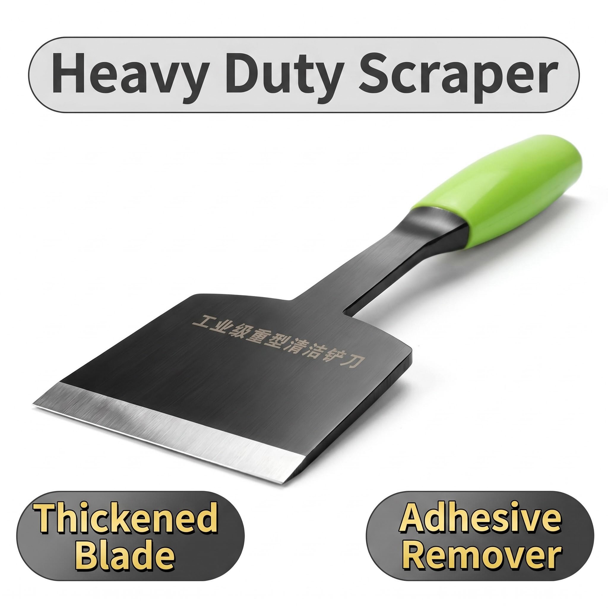 Heavy Equipment Scraper - Raspador de Limpieza de Alta Resistencia,