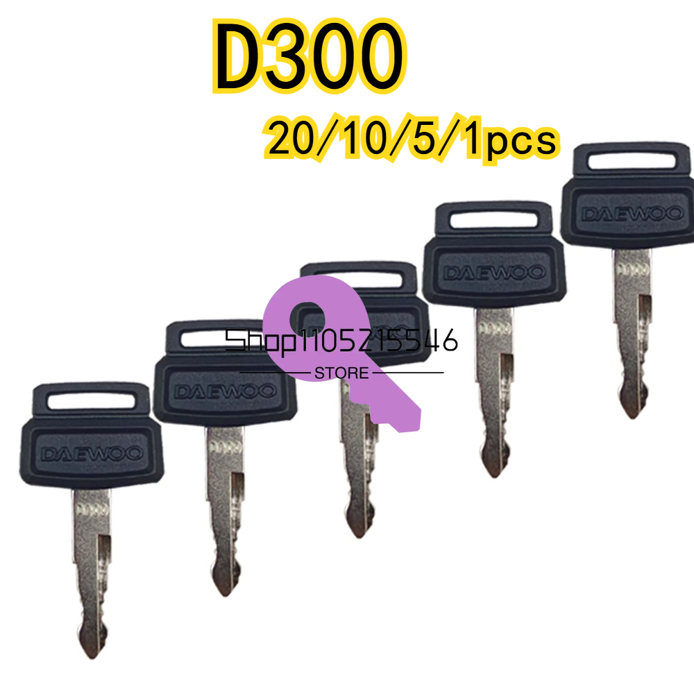 20/10/5/1 Uds para llaves D300 - Heavy Equipment Logos reseña y precio
