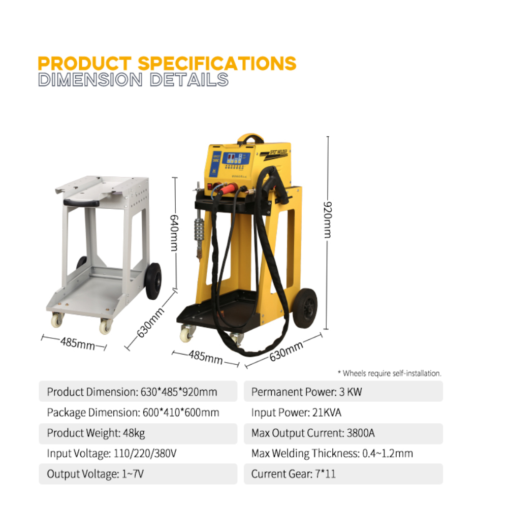 Máquina de Soldadura por Punto - Heavy Equipment Welder reseña y precio