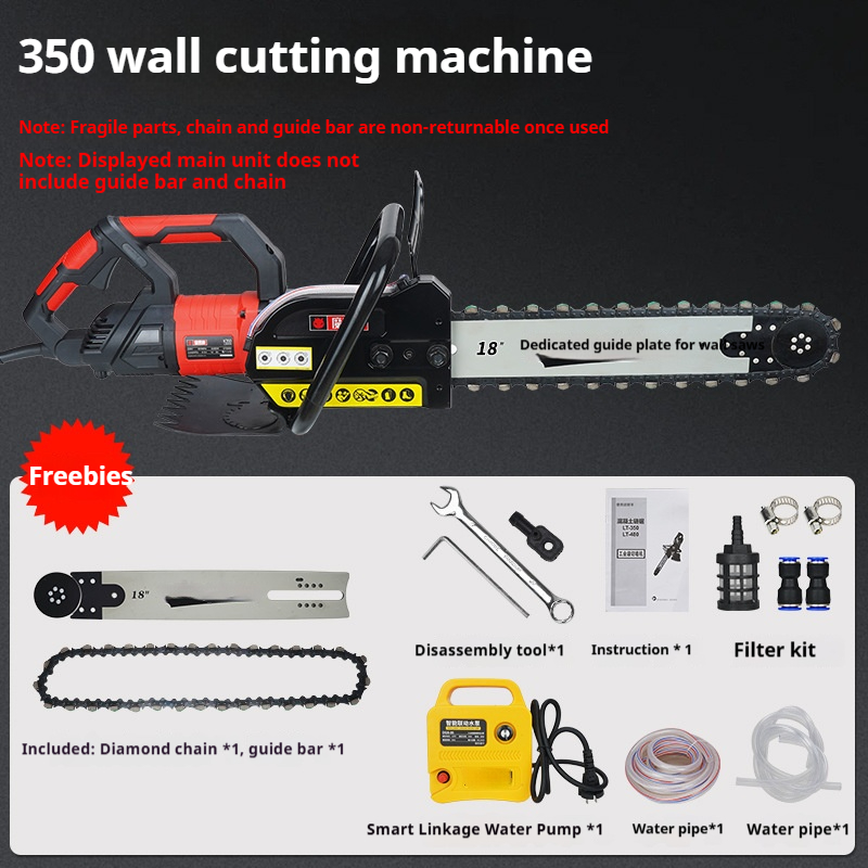 Cortadora Eléctrica de Paredes - Electric Concrete Cutter reseña y precio