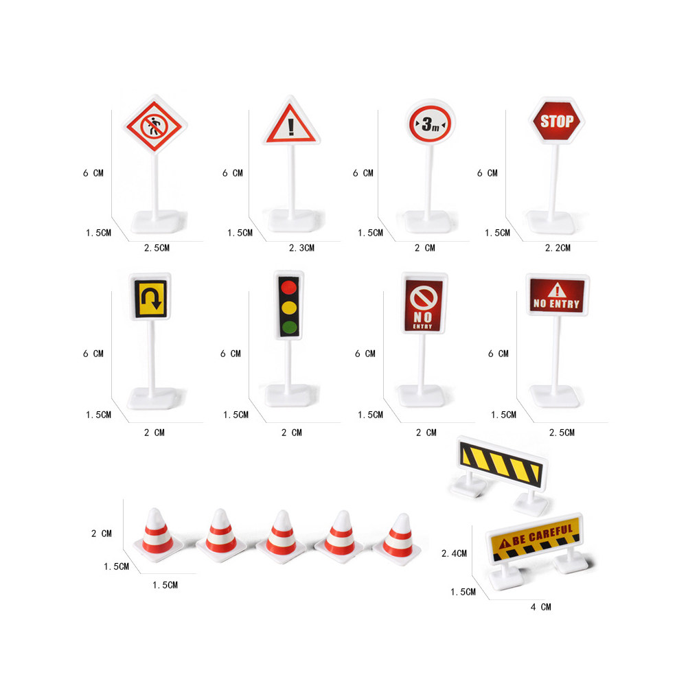 6 Sets de Señales de Tráfico d - Road Traffic Cone reseña y precio