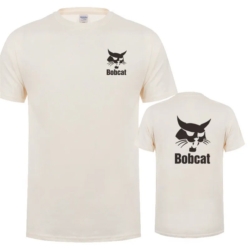 Camiseta Bobcat de verano para - Heavy Equipment Logos reseña y precio
