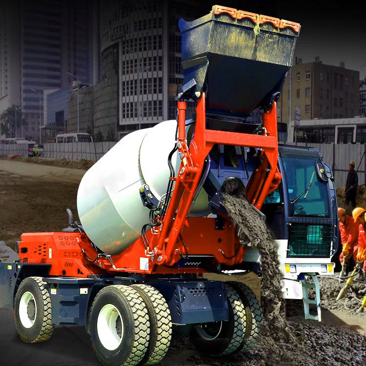 Hormigonera Autocargable de 4. - Concrete Mixer Machine reseña y precio