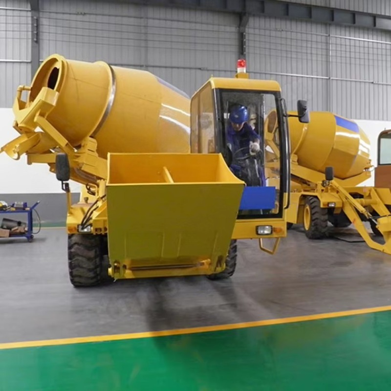 Hormigonera Autocargable de 4. - Concrete Mixer Machine reseña y precio