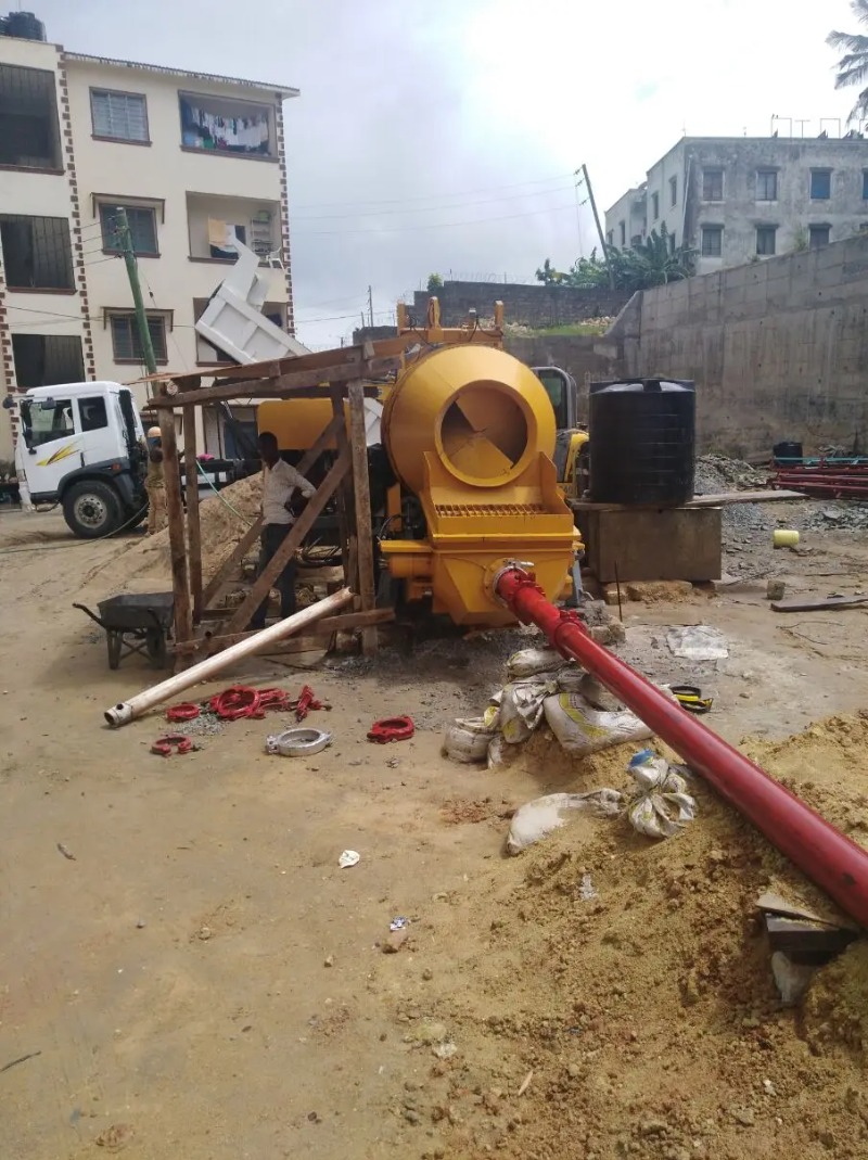 Bomba mezcladora de hormigón p - Concrete Mixer Machine reseña y precio