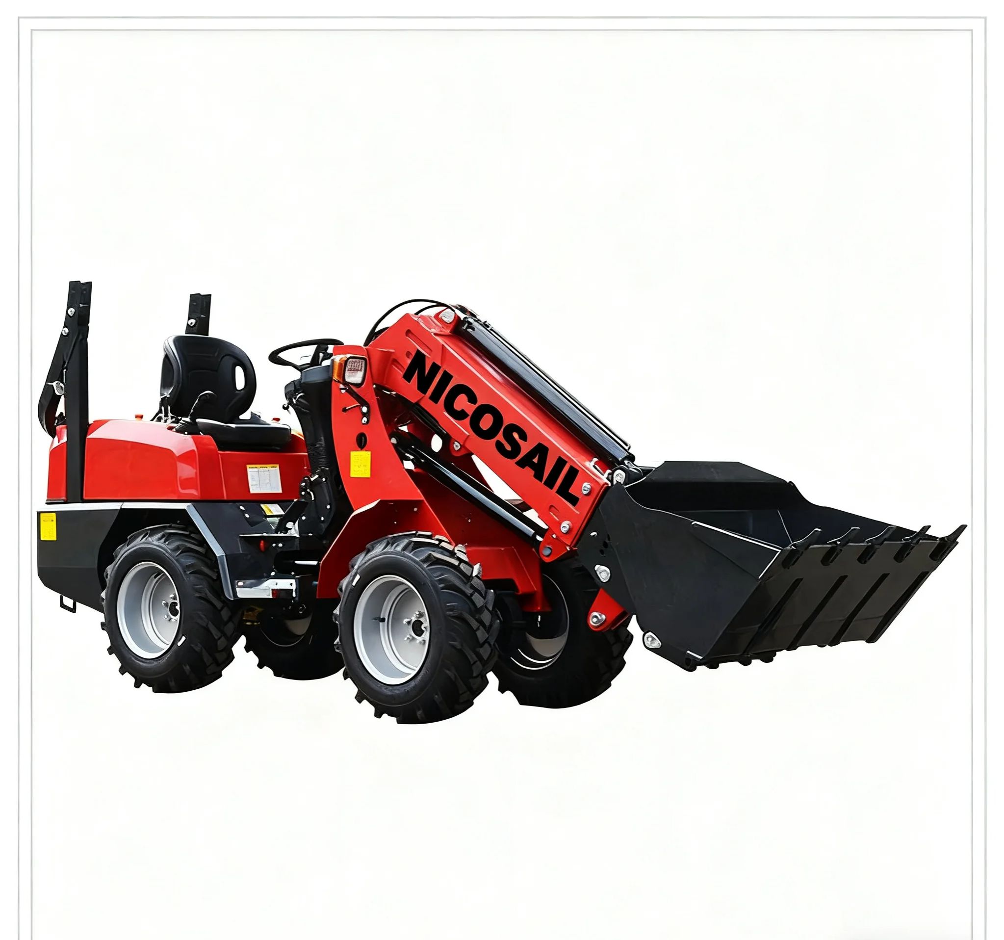 Cargadora Frontal Pequeña Chin - Skid Steer Loader reseña y precio
