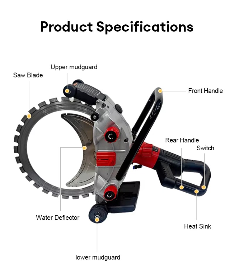 Cortadora de Concreto Eléctric - Electric Concrete Cutter reseña y precio