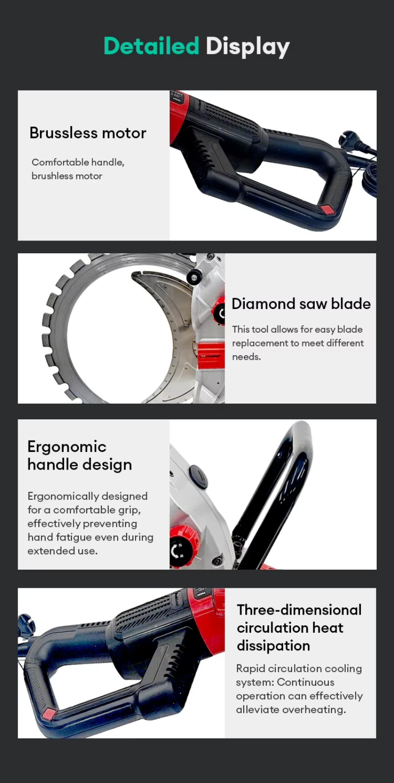 Cortadora de Concreto Eléctric - Electric Concrete Cutter reseña y precio
