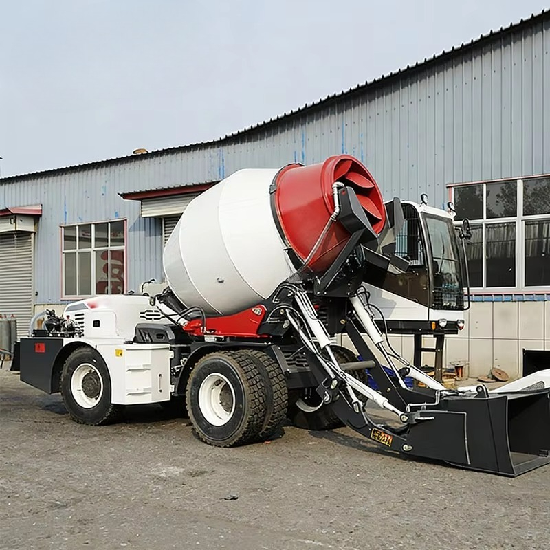 Hormigonera Móvil Autocargable - Concrete Mixer Machine reseña y precio
