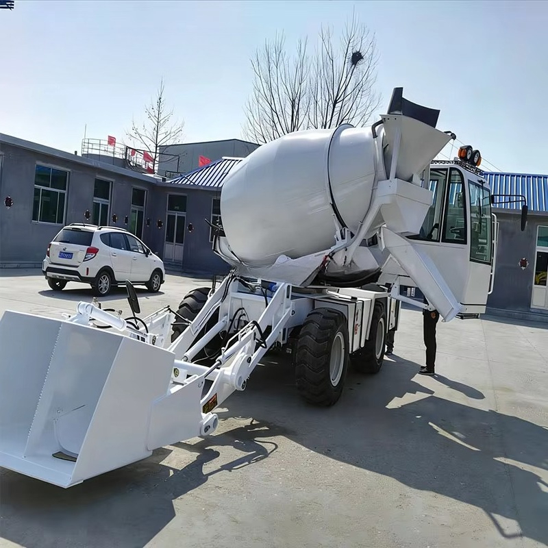 Hormigonera Móvil Autocargable - Concrete Mixer Machine reseña y precio