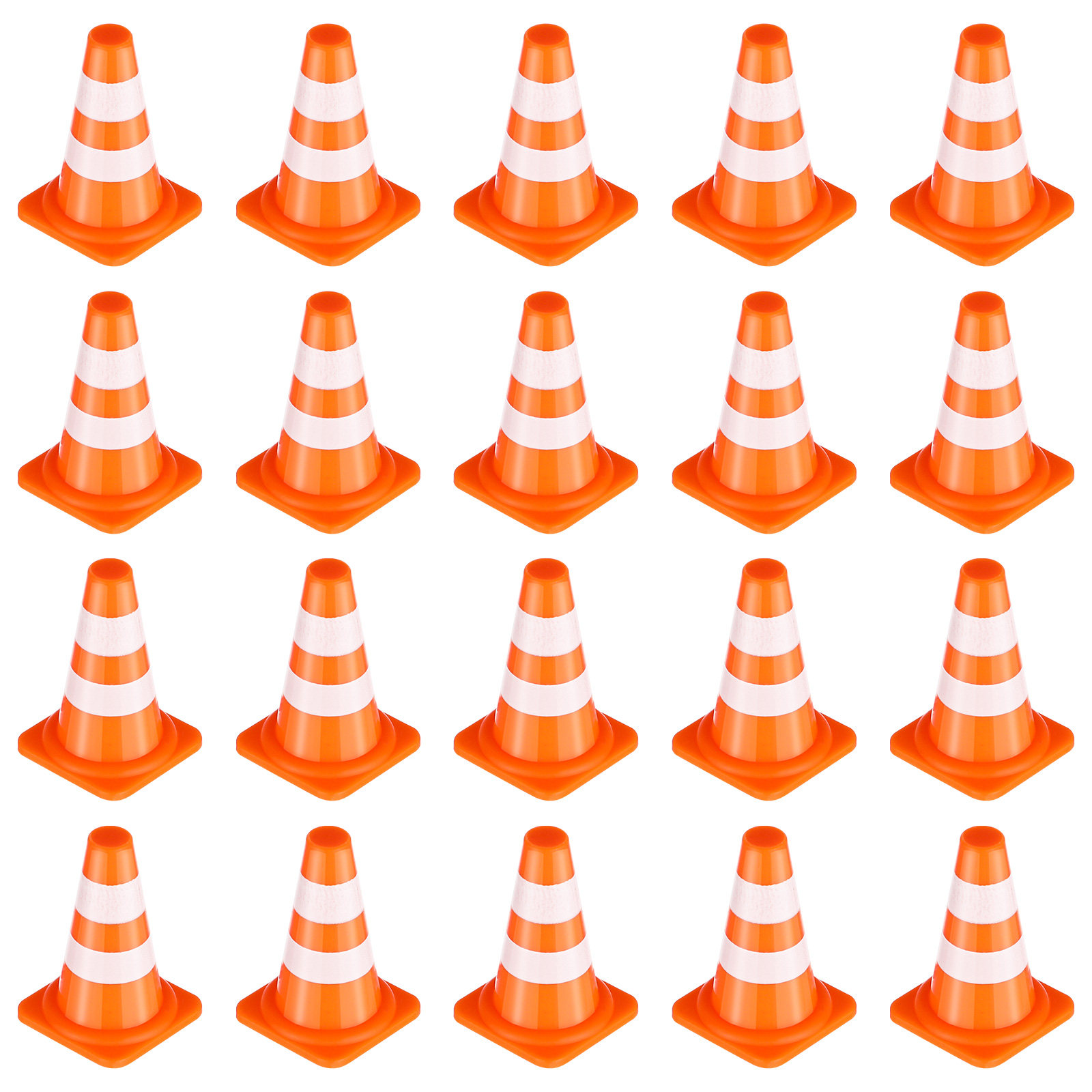 50 Conos de Tráfico en Miniatu - Road Traffic Cone reseña y precio